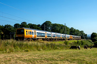 323242/323220 2P51 1829 Bromsgrove - Lichfield at Vigo on Thursday 7 July 2022