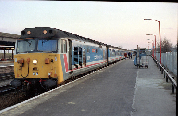 50026 at Oxford in 1989