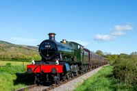 7812 2M16 1645 Bishops Lydeard - Minehead at Cottiford Bridge on Monday 1 May 2023