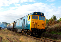 50035 1517 Highley - Kidderminster at Safari Park Curve on Sunday 2 October 2022