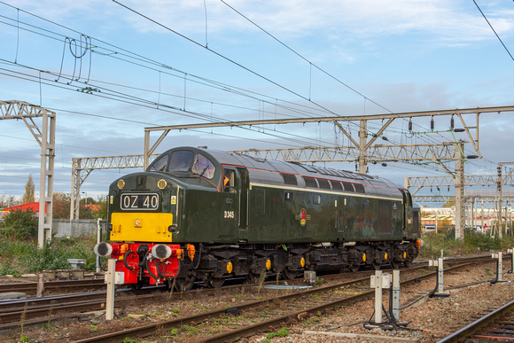 D345 at Crewe on Saturday 12 November 2022