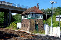 Park South Junction Signal Box on Saturday 1 August 2015