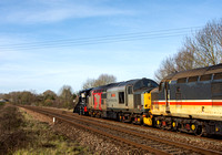 37419/37601 7Z21 1122 Taunton Fairwater - Taunton Fairwater at Bathpool on Sunday 5 February 2023