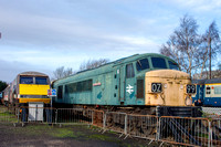 45060 at Barrow Hill on Saturday 14 January 2023