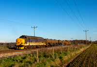 37425 on rear 3J50 0953 York - Barnetby at Rushey Sidings on Friday 9 December 2022