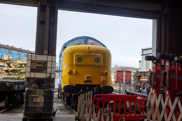 at Barrow Hill on Saturday 14 January 2023