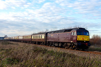 47812 leading 1Z08 1234 Gloucester - Oxford Charter at Lower Moor on Thursday 8 December 2022