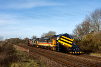 37419/37601 7Z21 1122 Taunton Fairwater - Taunton Fairwater at Bathpool on Sunday 5 February 2023