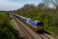 66797 6G99 0645 Tunstead - Banbury at Shrewley on Wednesday 3 May 2023