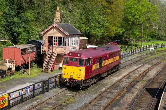 31466 at Highley on Sunday 7 May 2023