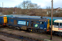 20304 at Barrow Hill on Saturday 14 January 2023