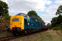 55009 1535 Kidderminster - Bridgnorth at Safari Park Curve, Bewdley on Sunday 2 October 2022