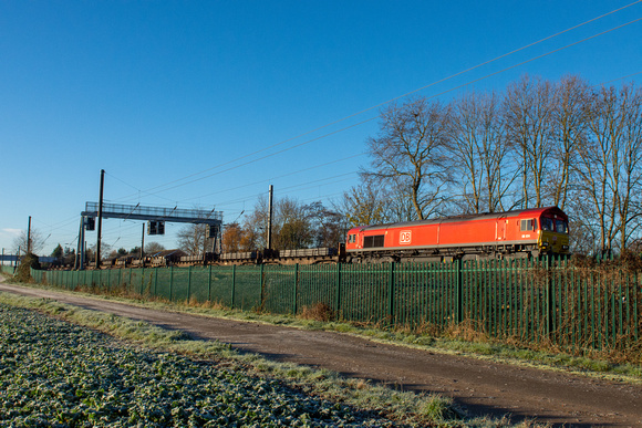 66074 6N31 0736 Scunthorpe - Lackenby at Copmanthorpe on Friday 8 December 2022