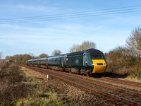 43156/43093 2U14 0947 Plymouth - Cardiff at Bathpool on Sunday 5 February 2023