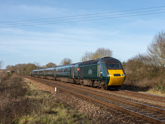 43156/43093 2U14 0947 Plymouth - Cardiff at Bathpool on Sunday 5 February 2023