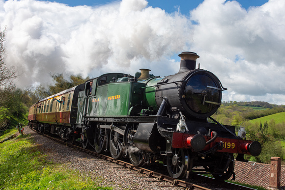 5199 2W11 1125 Bishops Lydeard - Williton at Nethercott on Monday 1 May 2023