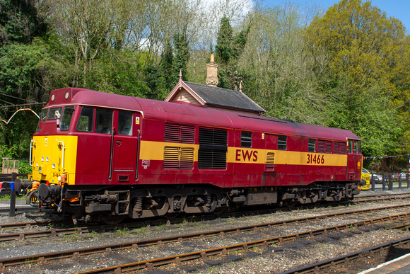 31466 at Highley on Sunday 7 May 2023