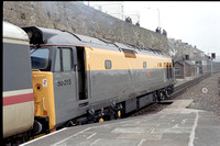 50015 1Z16 1119 Penzance - Manchester Piccadilly Charter at Penzance on Saturday 26 January 1991