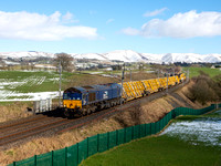 66426 6X05 1232 Carlisle - Crewe at Docker on Friday 10 March 2023