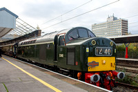 D345 1Z40 0701 Burton - Newcastle Charter at Crewe on Saturday 12 November 2022