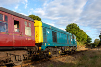 20048 on rear 1605 Kidderminster - Bridgnorth at Safari Park Curve, Bewdley on Sunday 2 October 2022