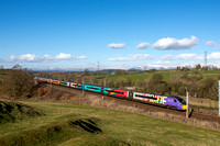 390119 1M14 1449 Carlisle - Euston at Great Strickland on Friday 10 March 2023