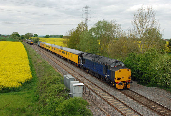 37608 tnt 37602 1Z78 1355 Derby - Tyseley at Portway on Tuesday 17 May 2016