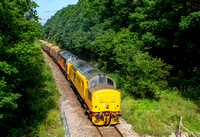 97303/37405 6C55 0950 Aberystwyth - Chirk at Dolfach on Saturday 8 July 2023