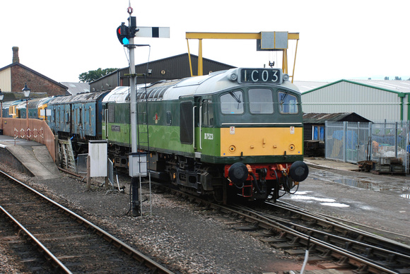 D7523 at Williton on Friday 20 July 2007