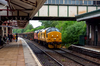 97303/37405 (56078) 6C55 0950 Aberystwyth - Chirk at Wrexham General on Saturday 8 July 2023