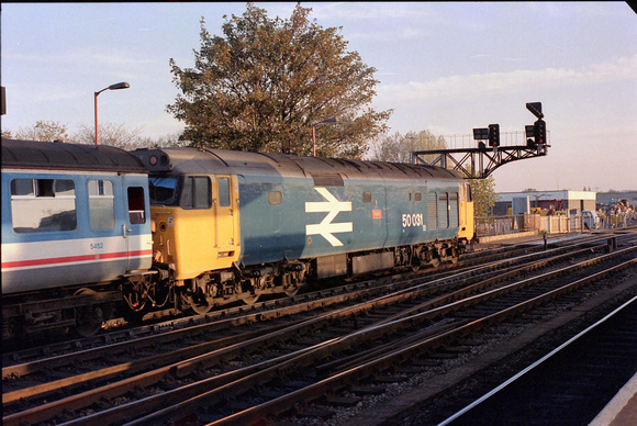 50031 at Oxford in 1988