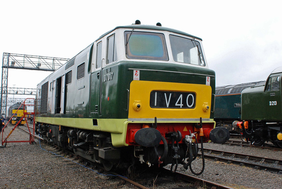 D7017 at St Philips Marsh on Monday 2 May 2016