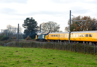 37407 on rear 1Z33 0950 Cardiff Canton - Derby at Pikes Pool, Lickey on Wednesday 13 November 2024