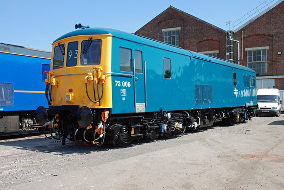 73006 at Eastleigh Works on Sunday 24 May 2009