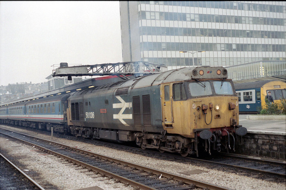 50036 at Plymouth on Saturday 26 January 1991