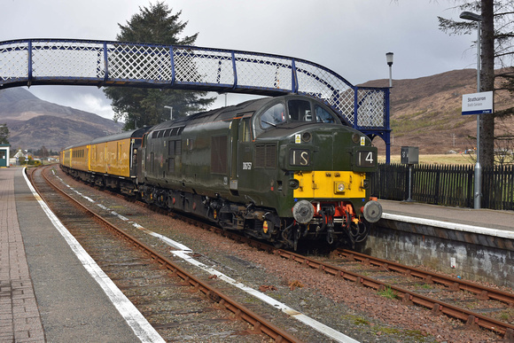 37057 leading 1Q78 1312 Inverness - Inverness at Strathcarron on Sunday 16 April 2017