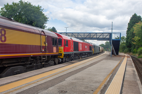 66190/60066 6E11 1147 Appleford - Milford at Hatton on Monday 7 August 2023