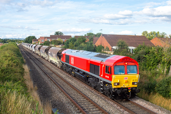 66156 6V71 1507 Cliffe Vale - Exeter at Stoke Prior on Monday 7 August 2023