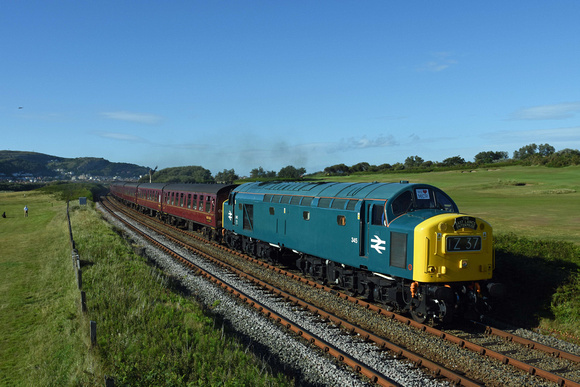 D345 1Z37 1600 Holyhead - Preston Charter at Deganwy Golf Course on Saturday 10 June 2017