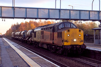 37116 tnt 37175 3J51 0950 York - York at Gilberdyke on Friday 29 November 2024