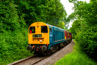 20189/20142 2M14 1418 Bishops Lydeard - Minehead at Nethercott Curve on Friday 7 June 2024