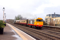 20118 tnt D6851 5Z20 1007 Crewe - Eastleigh at Leamington on Tuesday 12 December 2023