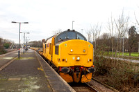 97302 6C70 0910 Newtown - Crewe at Welshpool on Monday 8 January 2024