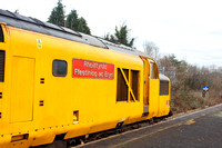 97302 6C70 0910 Newtown - Crewe at Welshpool on Monday 8 January 2024