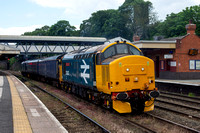 37407 tnt 37218 5H64 0850 Derby - Donnington at Wellington on Wednesday 5 June 2024