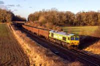 66004 6V27 1342 Saltley - Cardiff Tidal at Croome Perry, Besford on Monday 15 January 2023