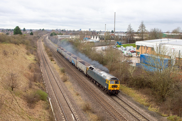 47727 6Z57 1018 Barrow Hill - Mountsorrel at Thurmaston on Wednesday 14 February 2024