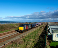 37884 (175114/37510) 5Q40 0949 Central Rivers - Holyhead at Abergele on Wednesday 21 February 2024