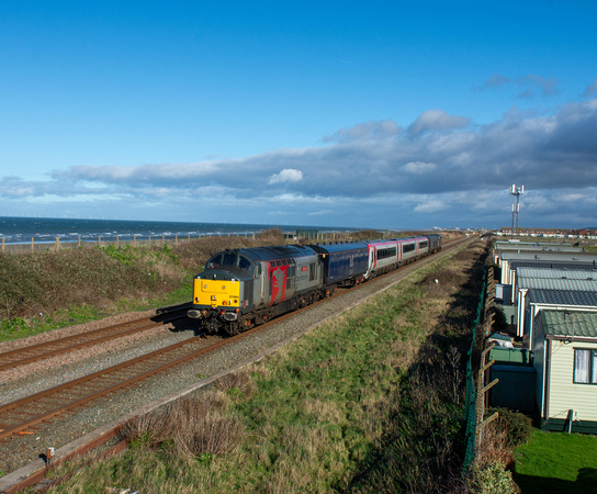 37884 (175114/37510) 5Q40 0949 Central Rivers - Holyhead at Abergele on Wednesday 21 February 2024