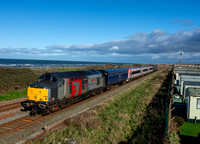 37884 (175114/37510) 5Q40 0949 Central Rivers - Holyhead at Abergele on Wednesday 21 February 2024